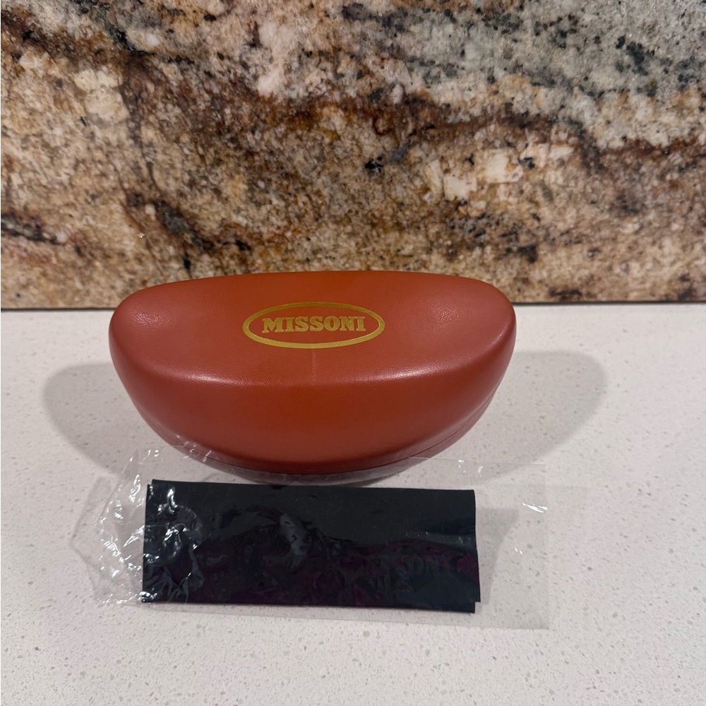 Missoni Orange Sunglasses Case